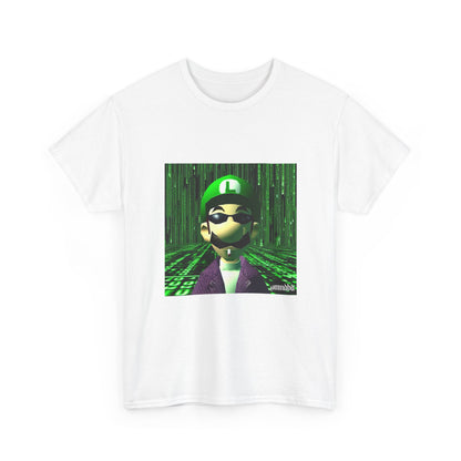 Matrix Luigi Smoking In The Glitch