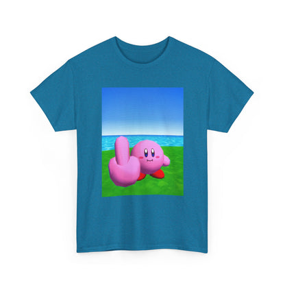 Kirby Flipping The Bird Tee (Design 2)