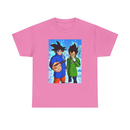 Goku and Vegeta Chillin' On Ice