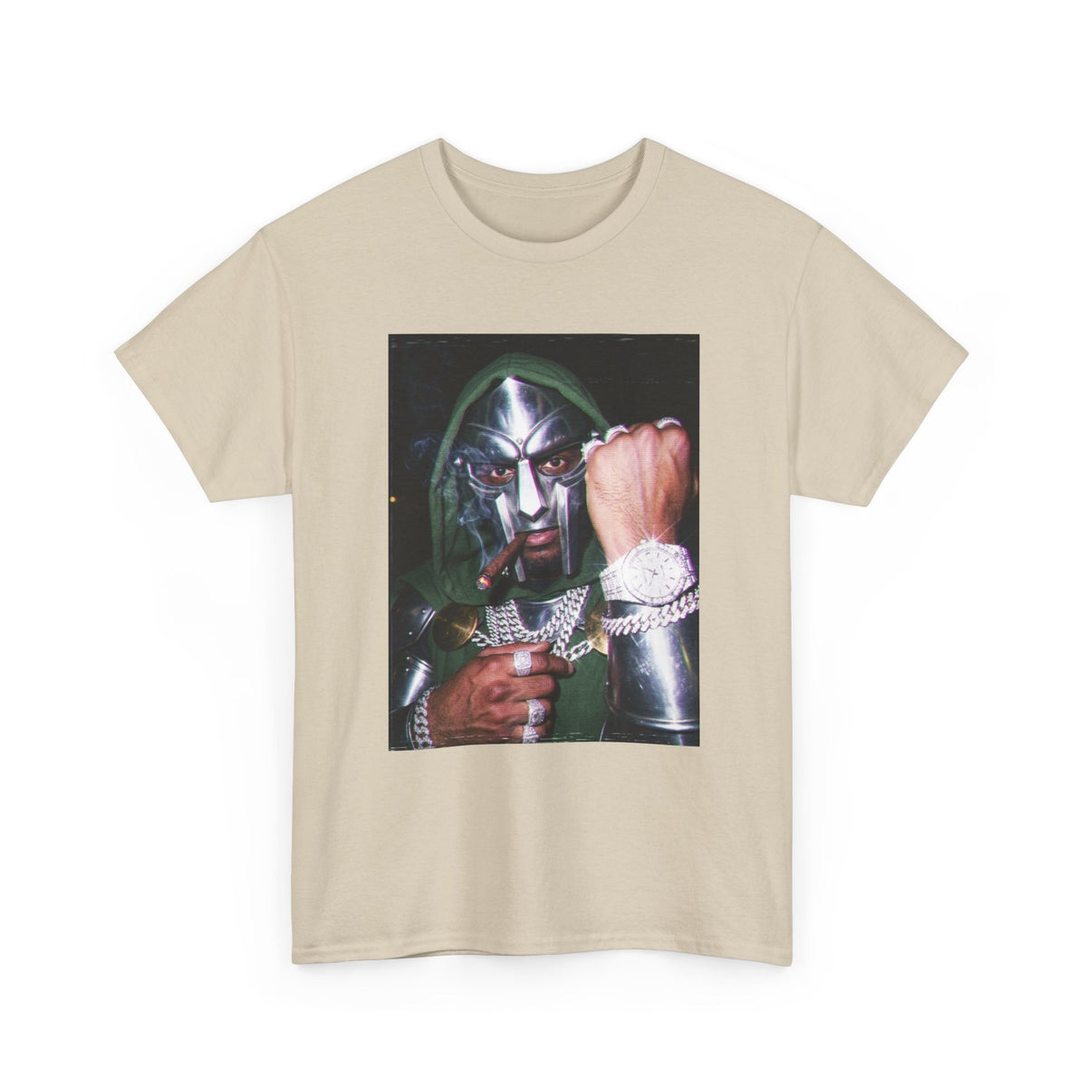 Masked Rapper Smoking Cigar Tee