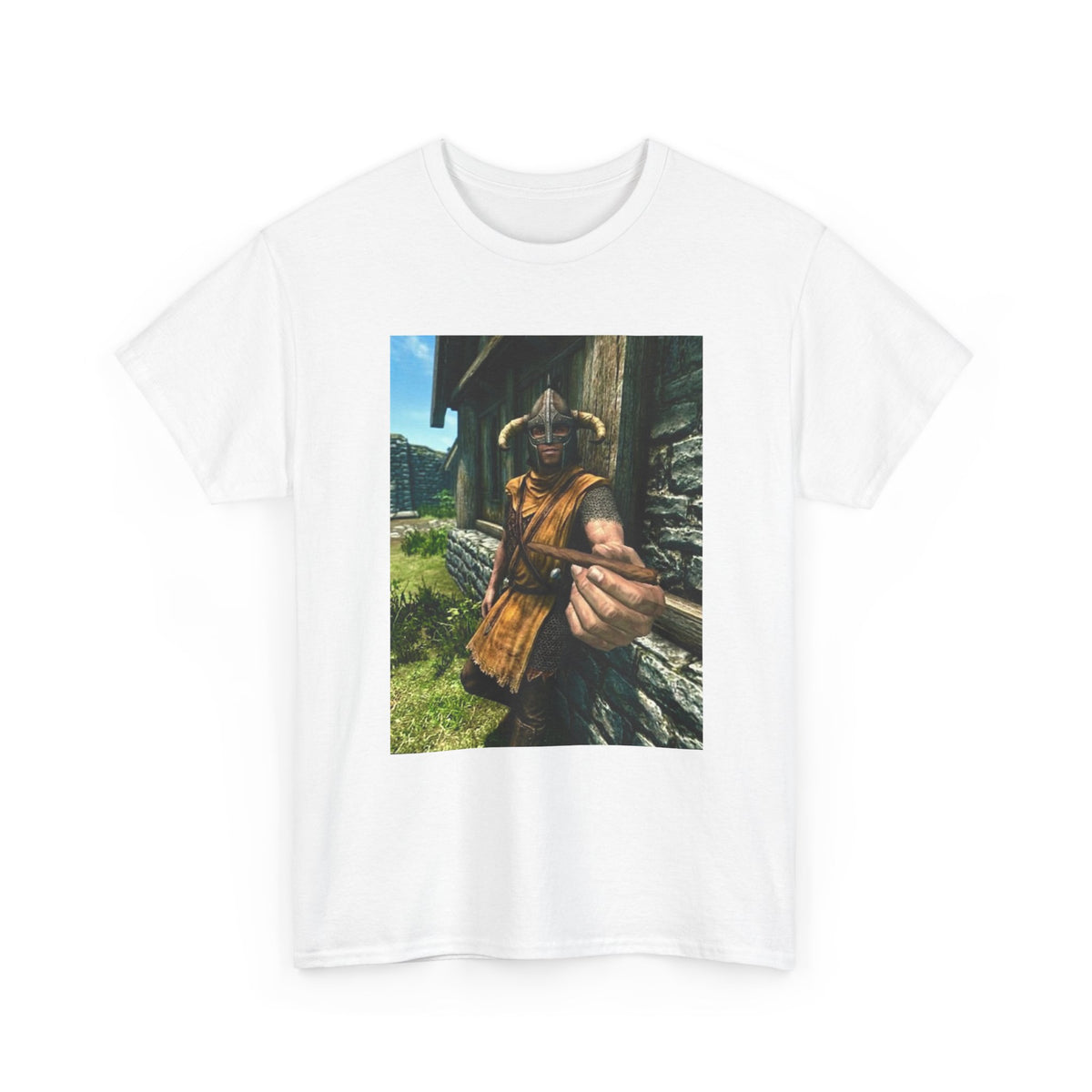 Horned Warrior Offering A Blunt Tee