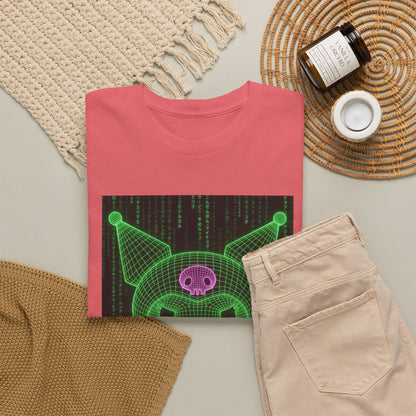 Kuromi In The Matrix Flipping The Bird Tee