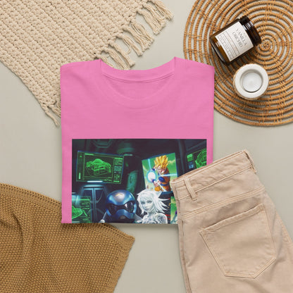 Cybernetic Pilot, Holographic Girl, And Dragon Ball Z