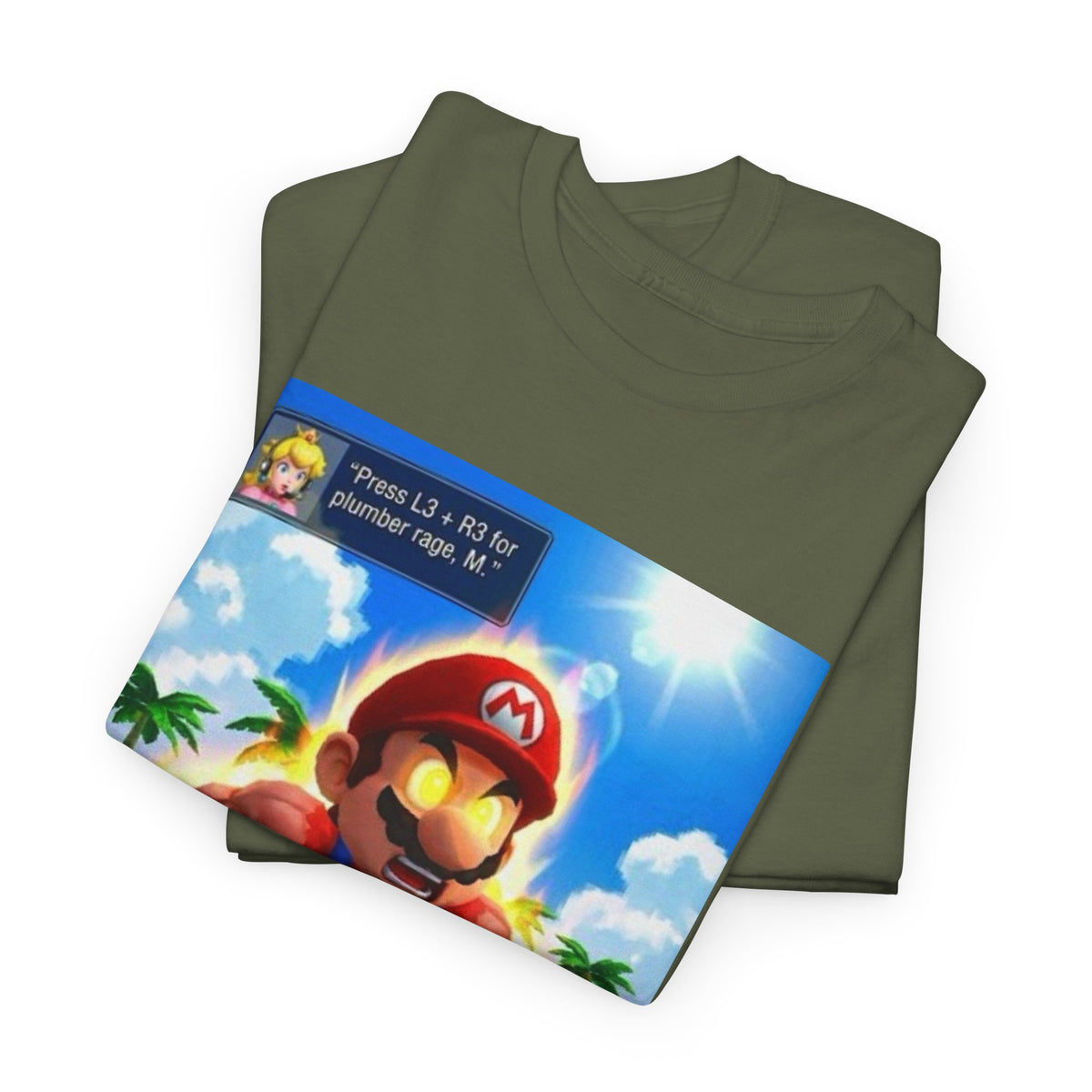 Mario Unleashes Plumber Rage Power