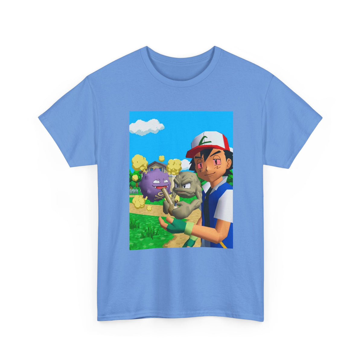 Ash, Geodude, Koffing Get High