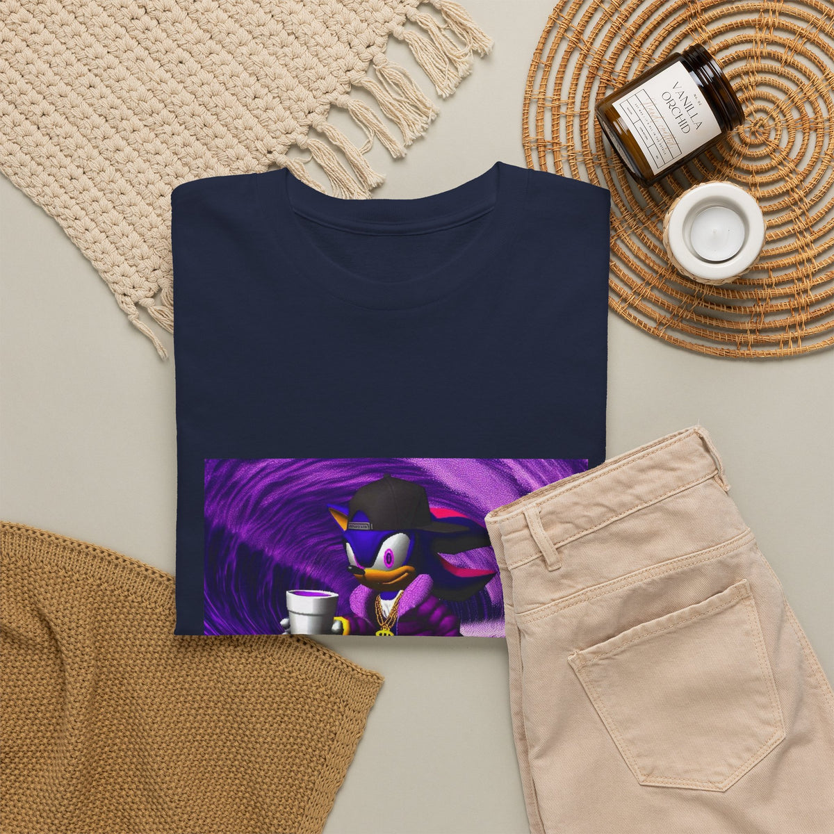 Shadow Surfing Purple Wave With Lean