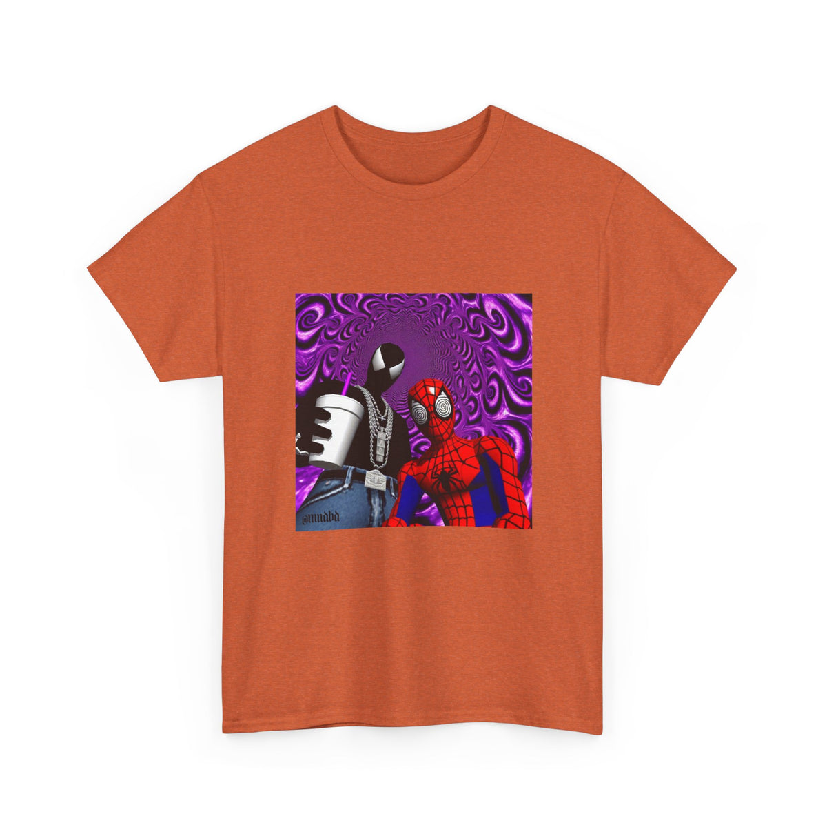 Symbiote & Spider-Man Lean Scene Tee