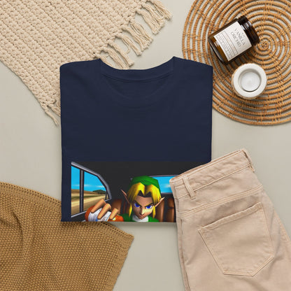 N64 Link Pouring Purple Lean Tee