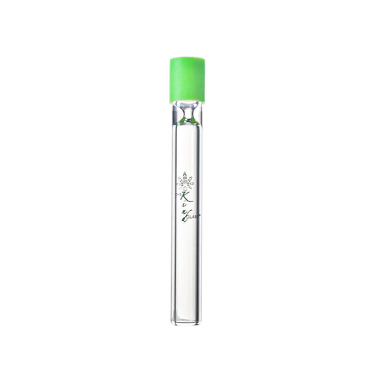 4″ Glass Chillum w/ Silicone Cap