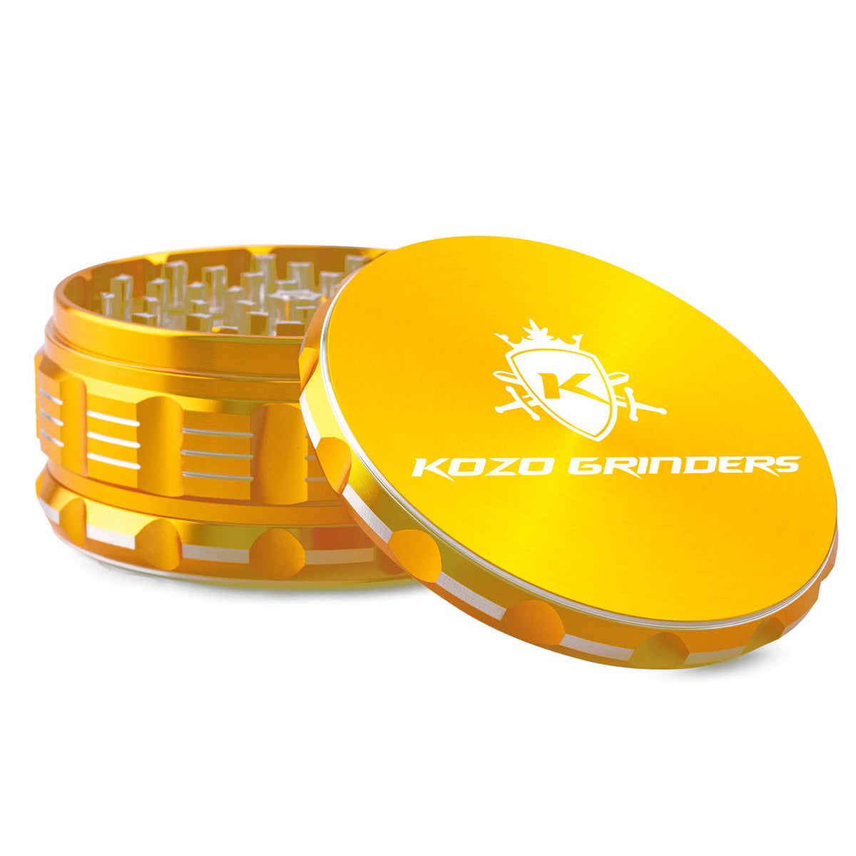 Kozo 4" Aircraft-Grade Aluminum Grinder