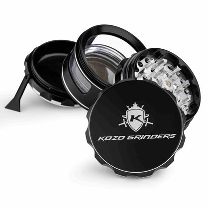 Kozo 2.5" Window 4-Piece Aircraft-Grade Aluminum Grinder