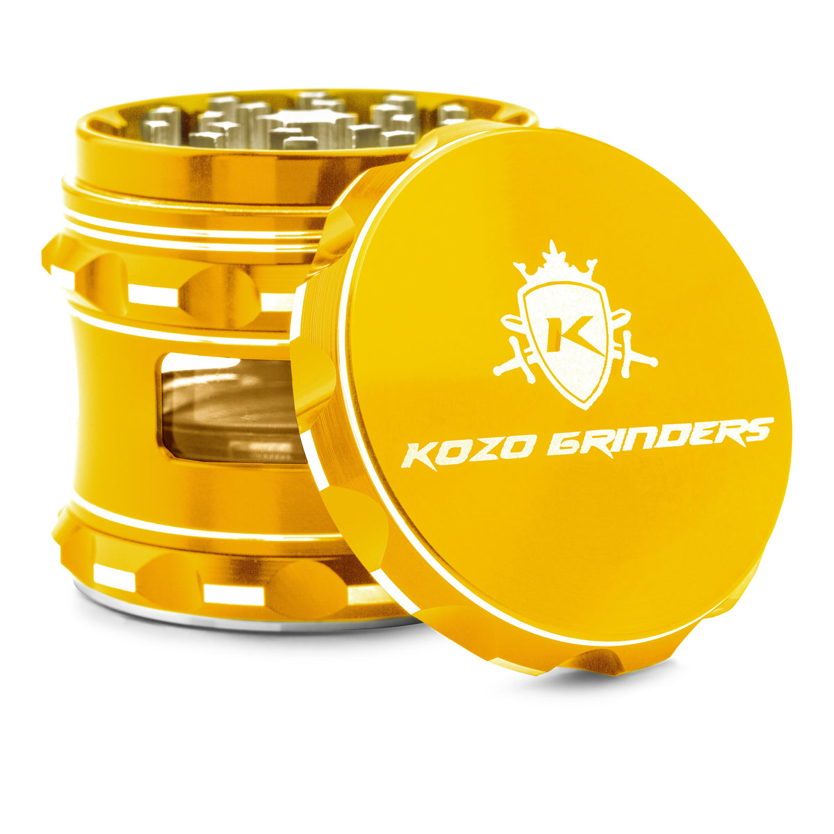 Kozo 2.5" Window 4-Piece Aircraft-Grade Aluminum Grinder