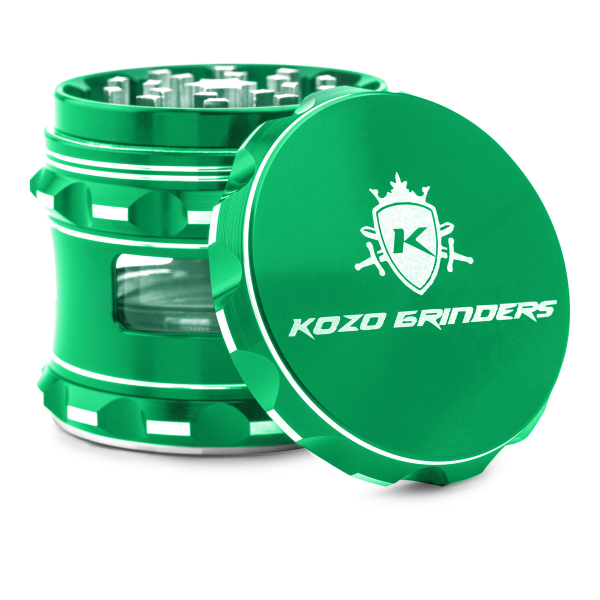 Kozo 2.5" Window 4-Piece Aircraft-Grade Aluminum Grinder