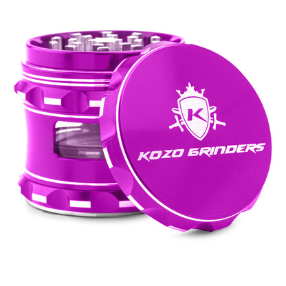 Kozo 2.5" Window 4-Piece Aircraft-Grade Aluminum Grinder