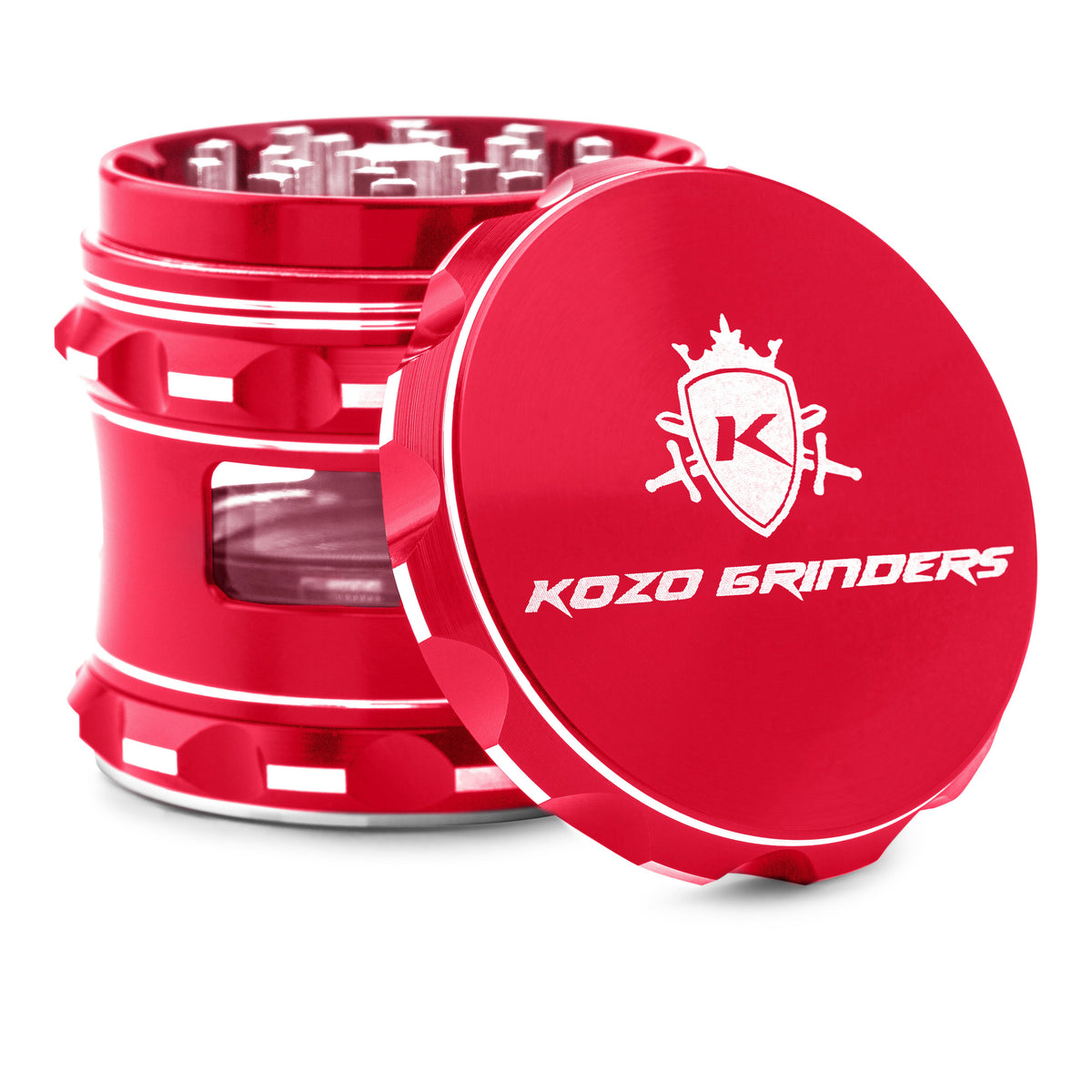 Kozo 2.5" Window 4-Piece Aircraft-Grade Aluminum Grinder