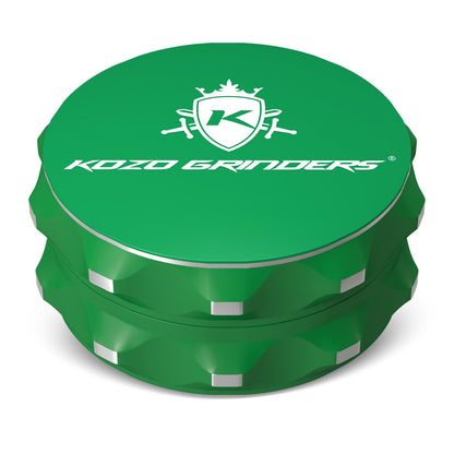 Kozo 2.5" 2-Piece Ceramic Non-Stick Aluminum Grinder