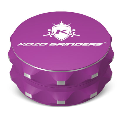 Kozo 2.5" 2-Piece Ceramic Non-Stick Aluminum Grinder