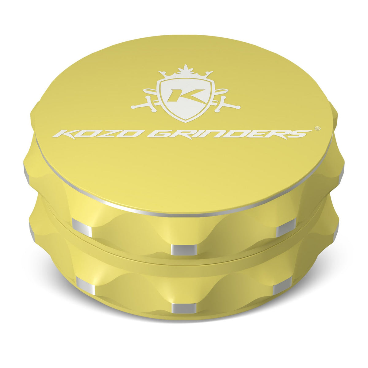 Kozo 2.5" 2-Piece Ceramic Non-Stick Aluminum Grinder