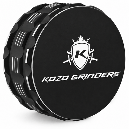 Kozo 4" 4-Piece Ceramic Non-Stick Aluminum Grinder