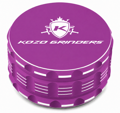 Kozo 4" 4-Piece Ceramic Non-Stick Aluminum Grinder