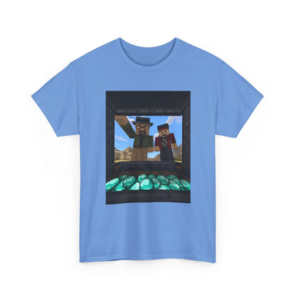 Pixelated Duo With Precious Gems