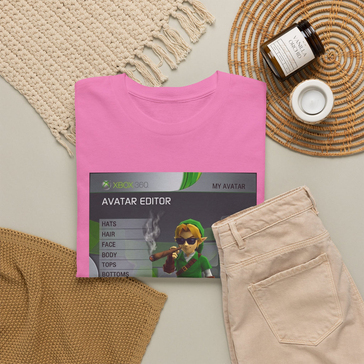 Chill Link Smoking Blunt Avatar Tee