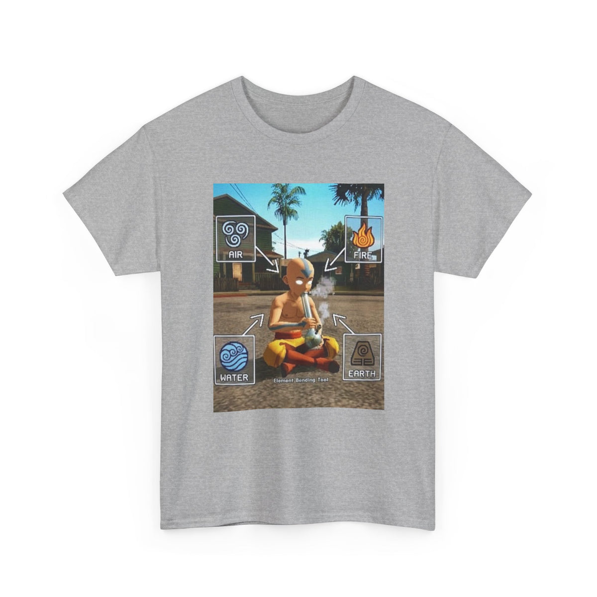 Aang Smoking On The Street Tee