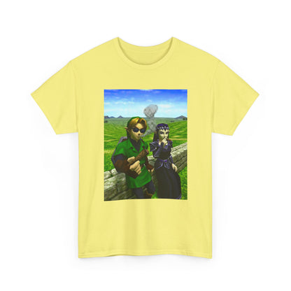 Link and Dark Zelda Blazing Hyrule Field