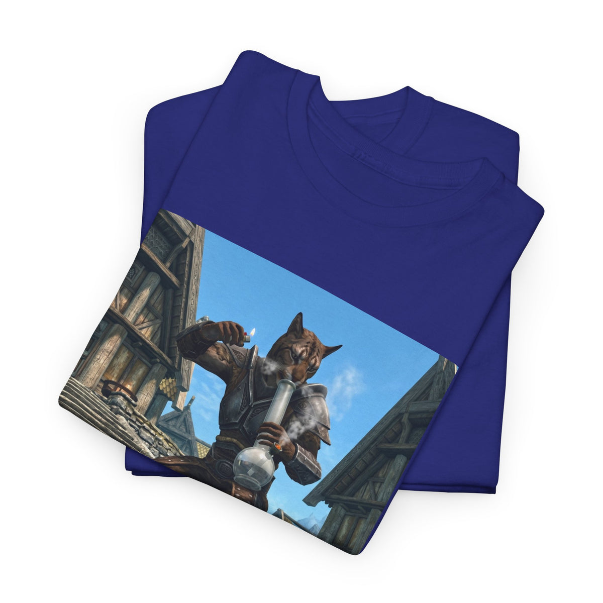 Neon Leaf Whisper Graphic Tee