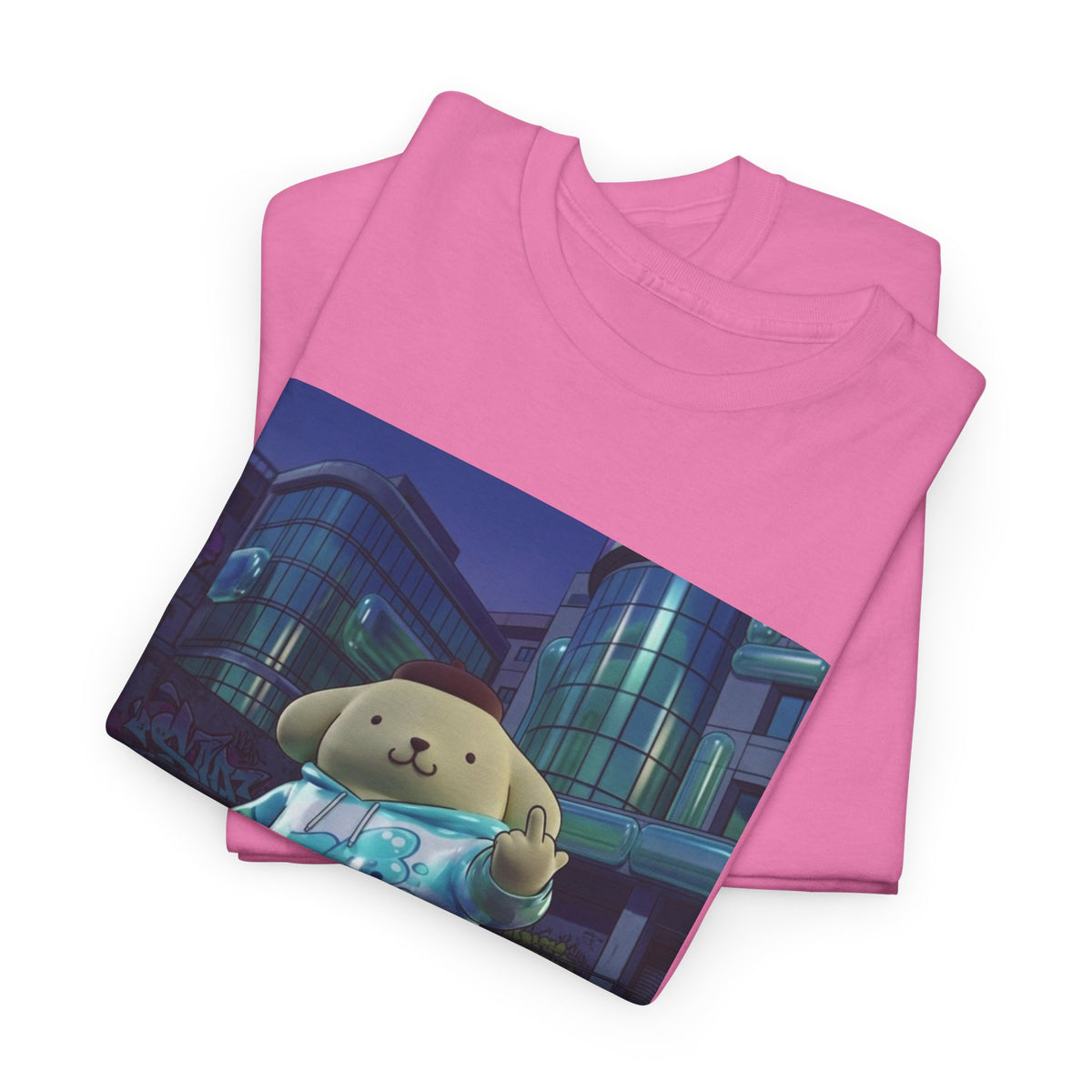 Pompompurin Flips Off In Skateshop City