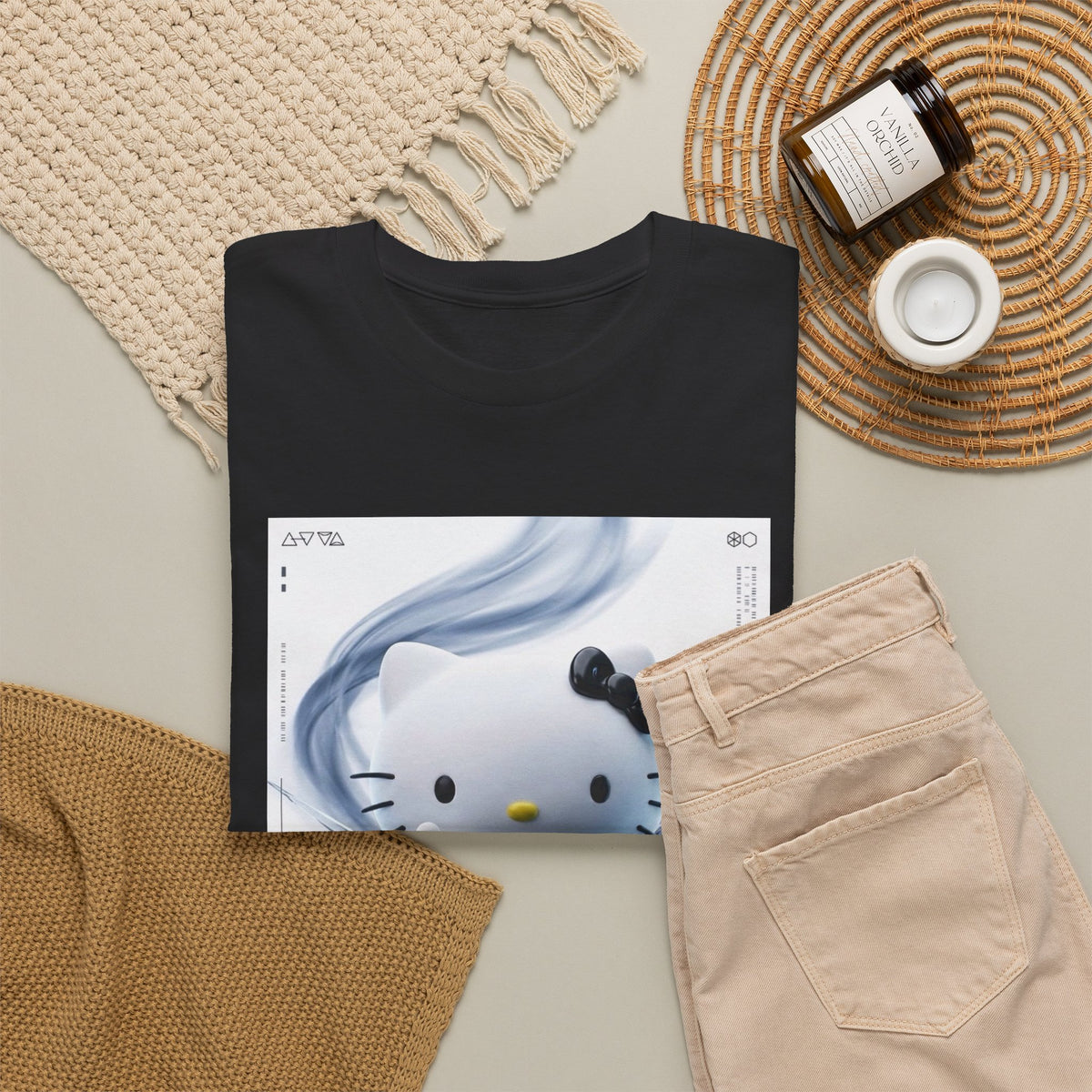 Cute Kitty Flipping The Bird Tee