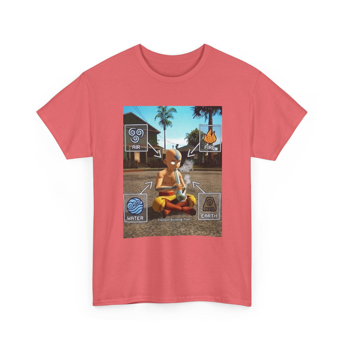 Aang Smoking On The Street Tee