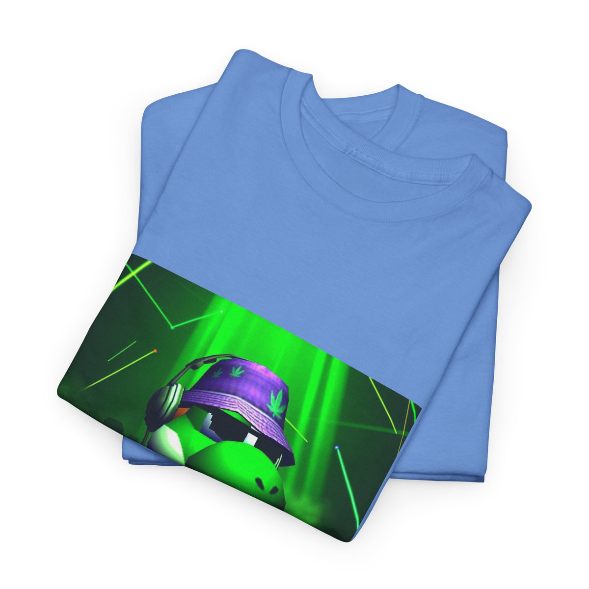 Yoshi DJing With Cannabis Bucket Hat Tee