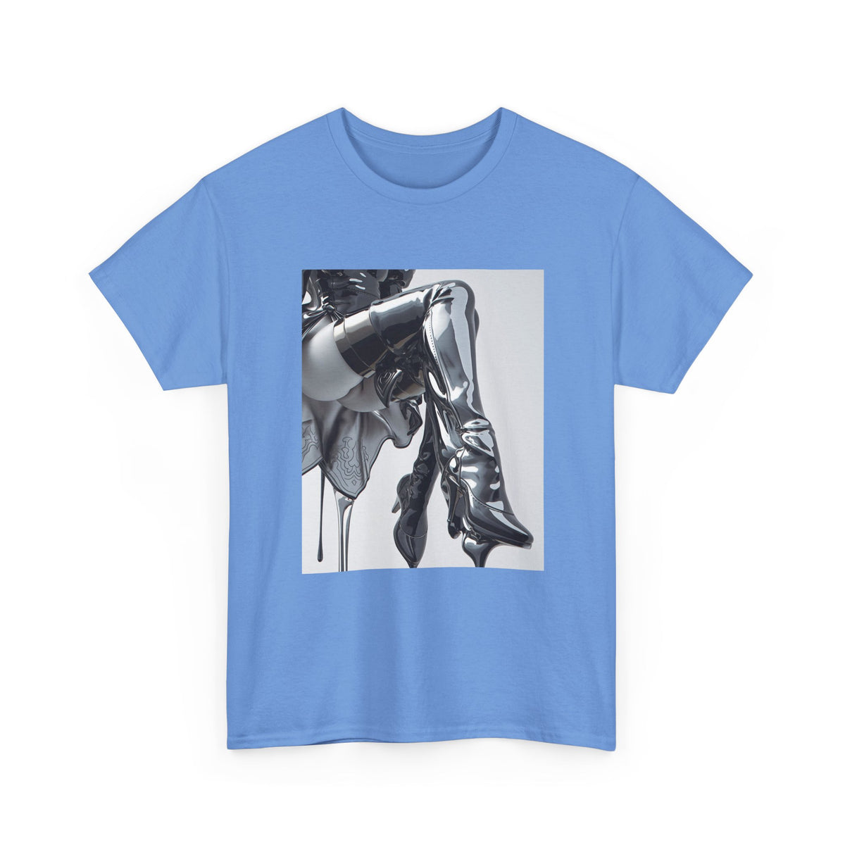 Liquid Chrome Flow Graphic Tee