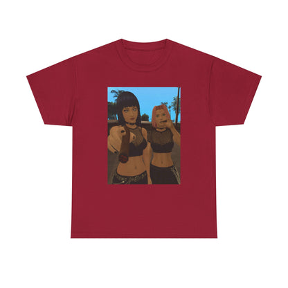 Anime Girls Sharing A Smoke Tee