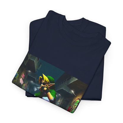Street Link Smoking On Skateboard Tee