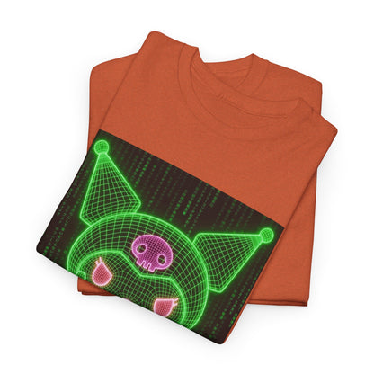 Kuromi Flipping The Bird Matrix Tee