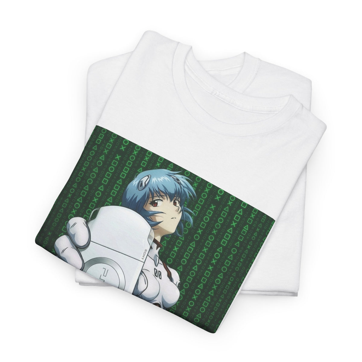 Rei Ayanami With PSP Matrix Tee