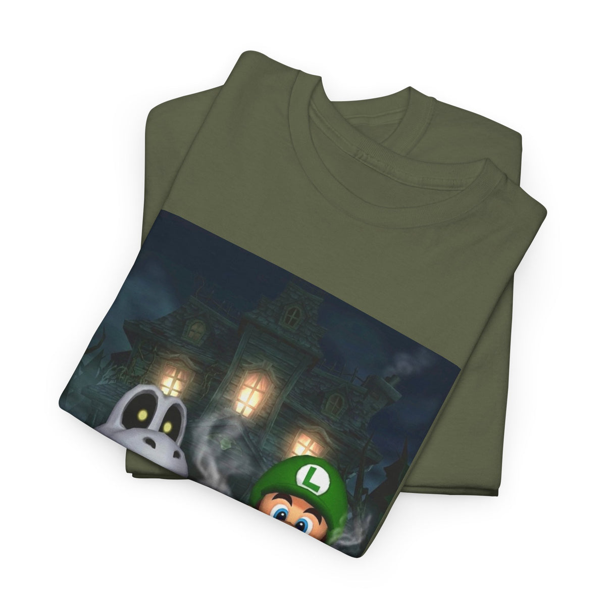 Luigi And Dry Bones Spooky Smoke Session Tee