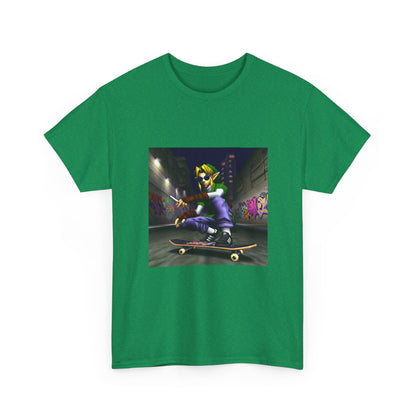 Link Skater Smoking In Alley Tee