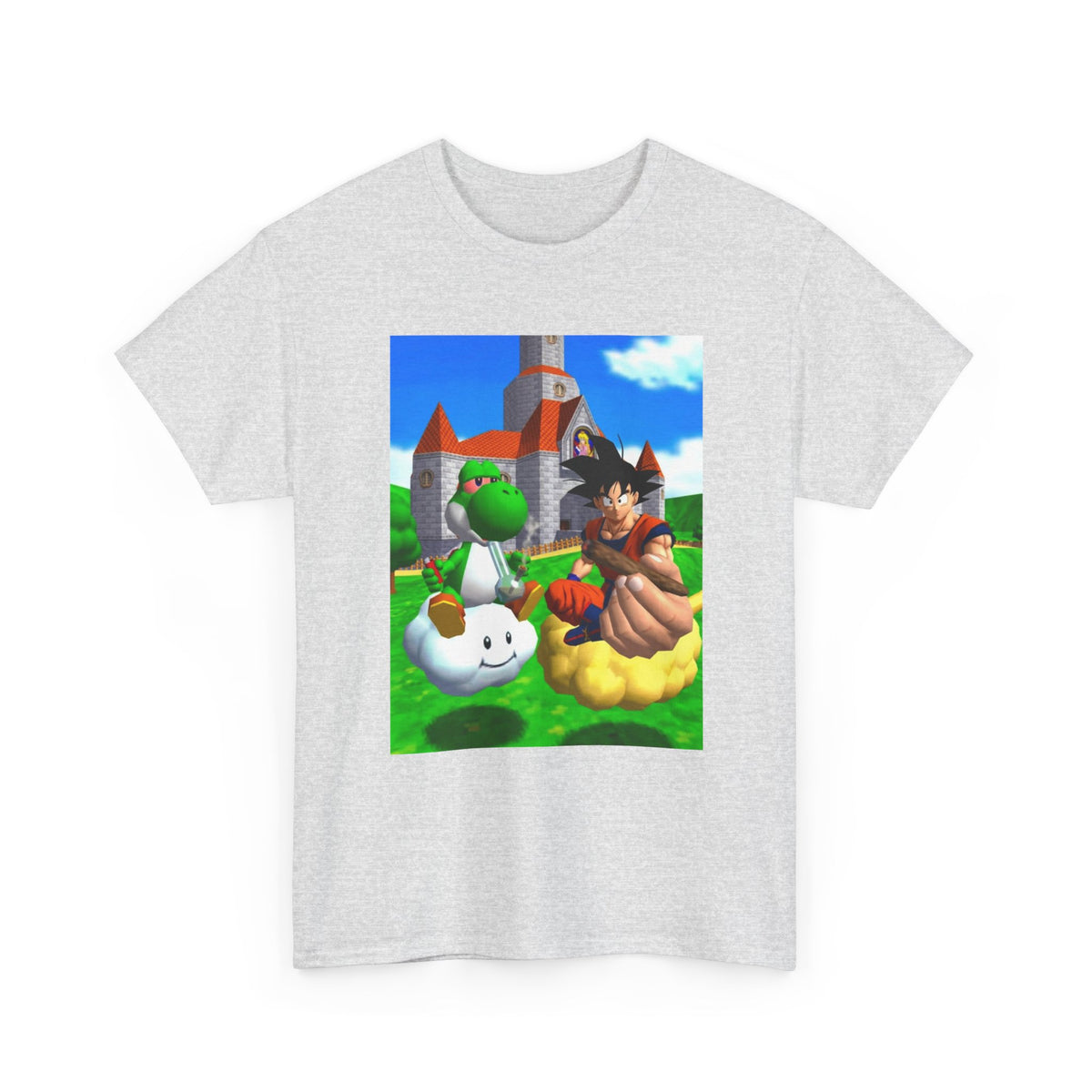 Yoshi And Goku Sharing A Smoke Tee