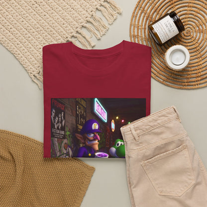 Waluigi, Yoshi, And Dry Bones Leanin' Chill Tee