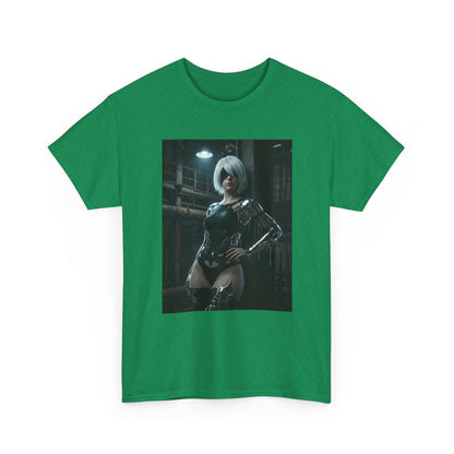 Android In Melted Chrome Cyberpunk Tee