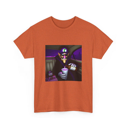 Lean Lord Smirking With Devil Horns Tee