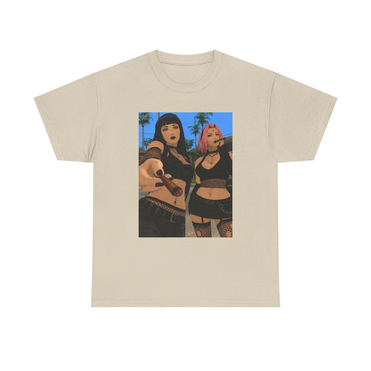 Gothic Girls Hotboxing In Paradise Tee