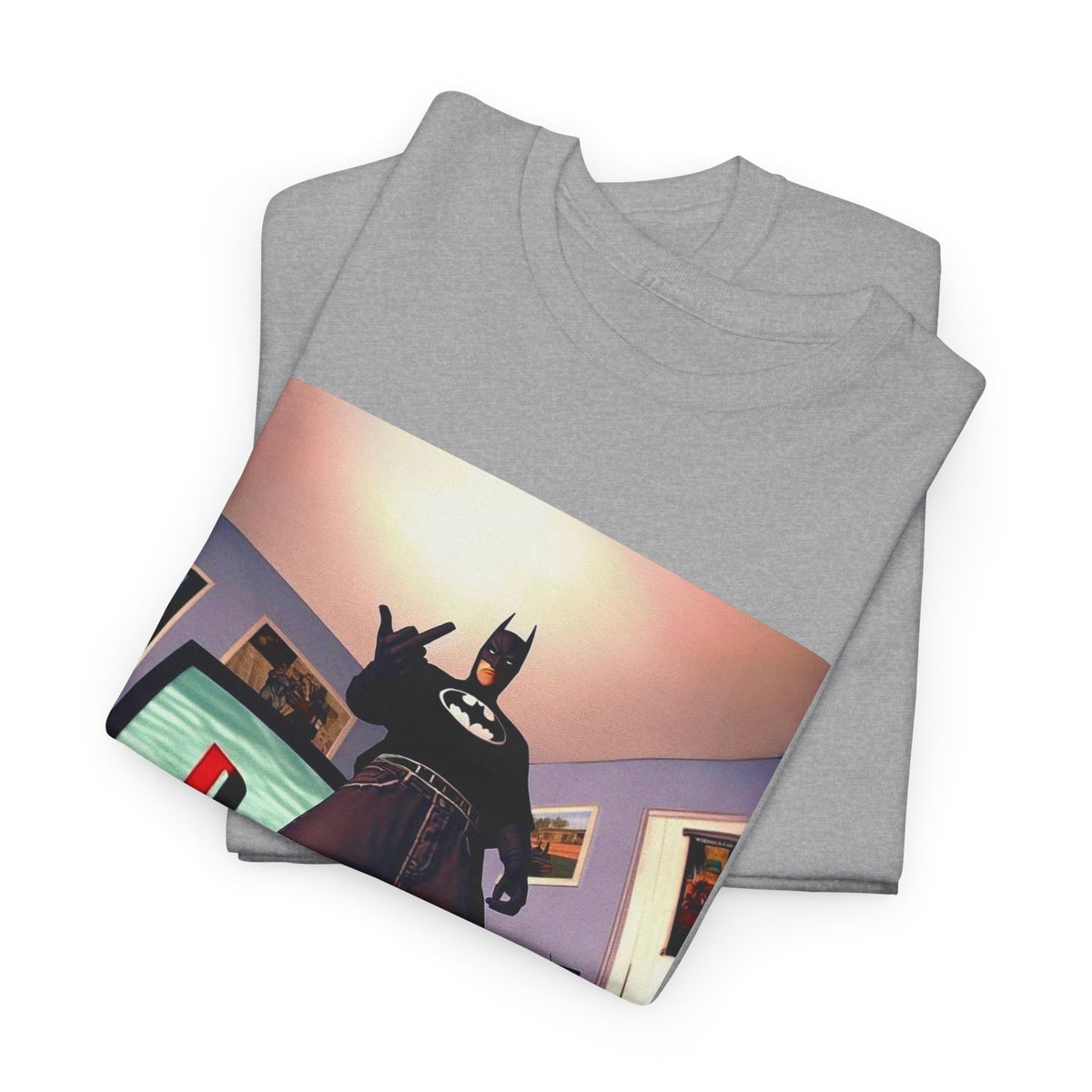 Gangsta Batman Flips Off PlayStation