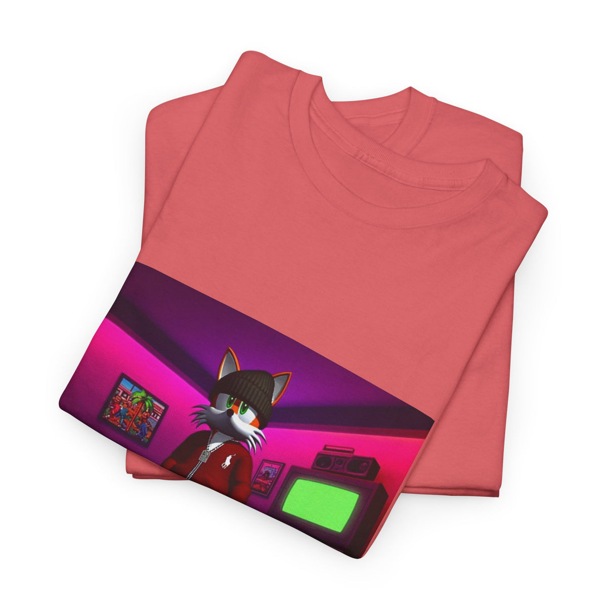 Swagged-Out Fox In Retro Chill Pad