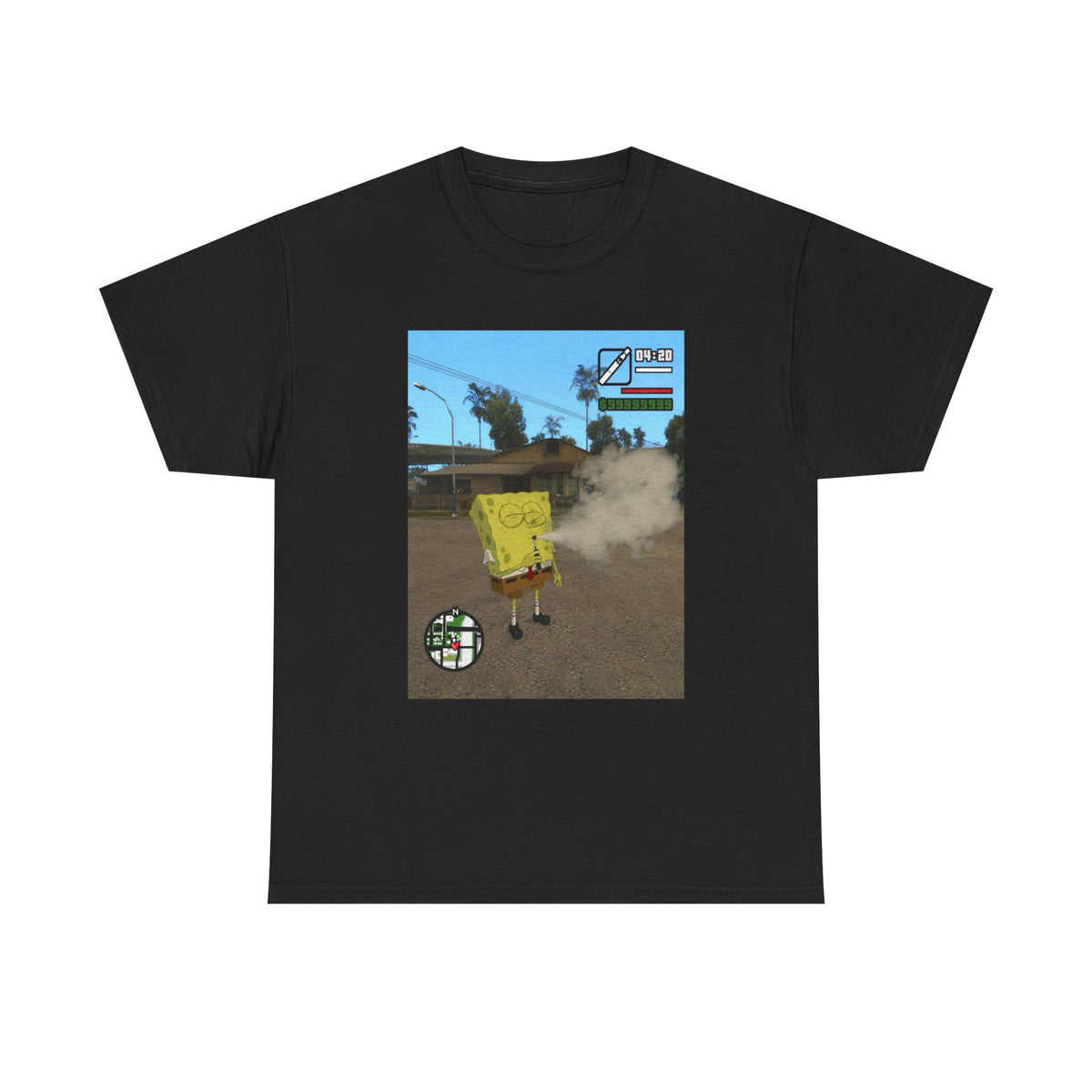 Spongebob 4:20 Grand Theft Auto Street Scene