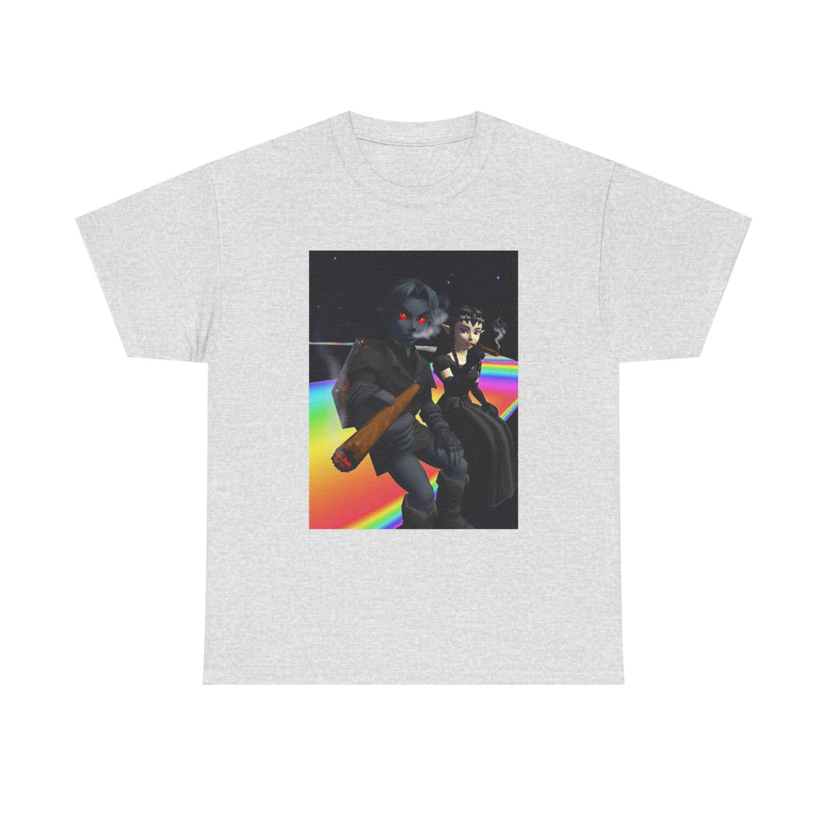 Dark Link And Princess Zelda Blazing Tee