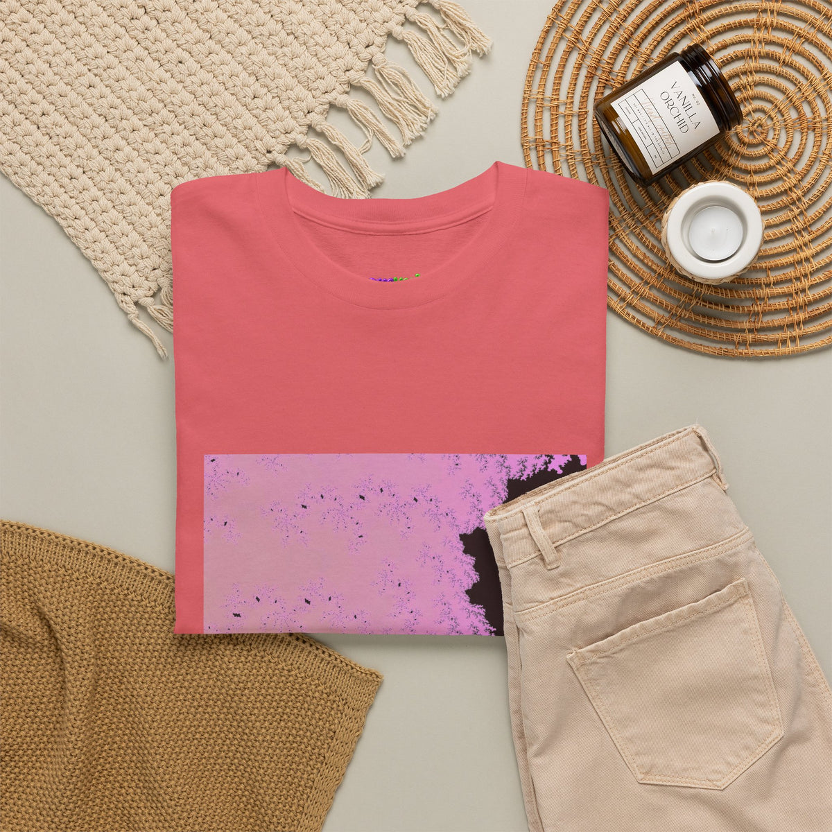 Infinity Loop With Cannabis Leaves Tee